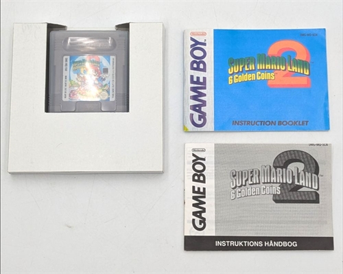 Super Mario Land 2 - 6 Golden Coins - Complete In Box - Gameboy Original (B Grade) (Used)